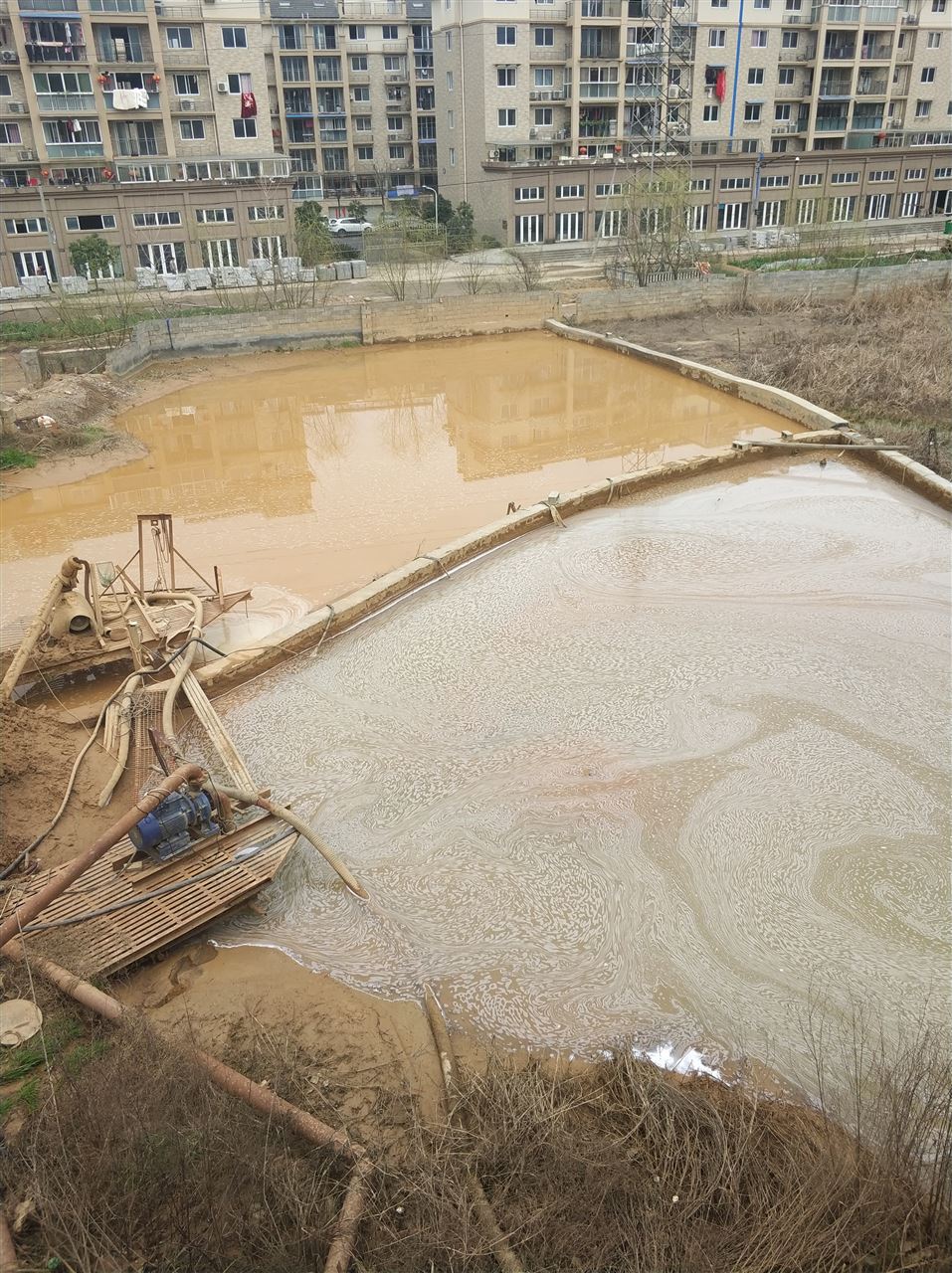 广州沉淀池淤泥清理-厂区废水池淤泥清淤